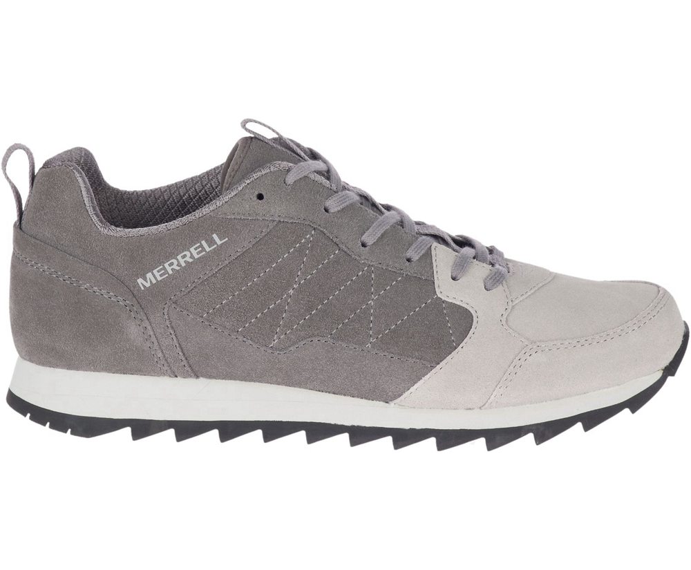 Buty Sportowe Merrell Męskie Szare - Alpine Suede - 078251-VPX